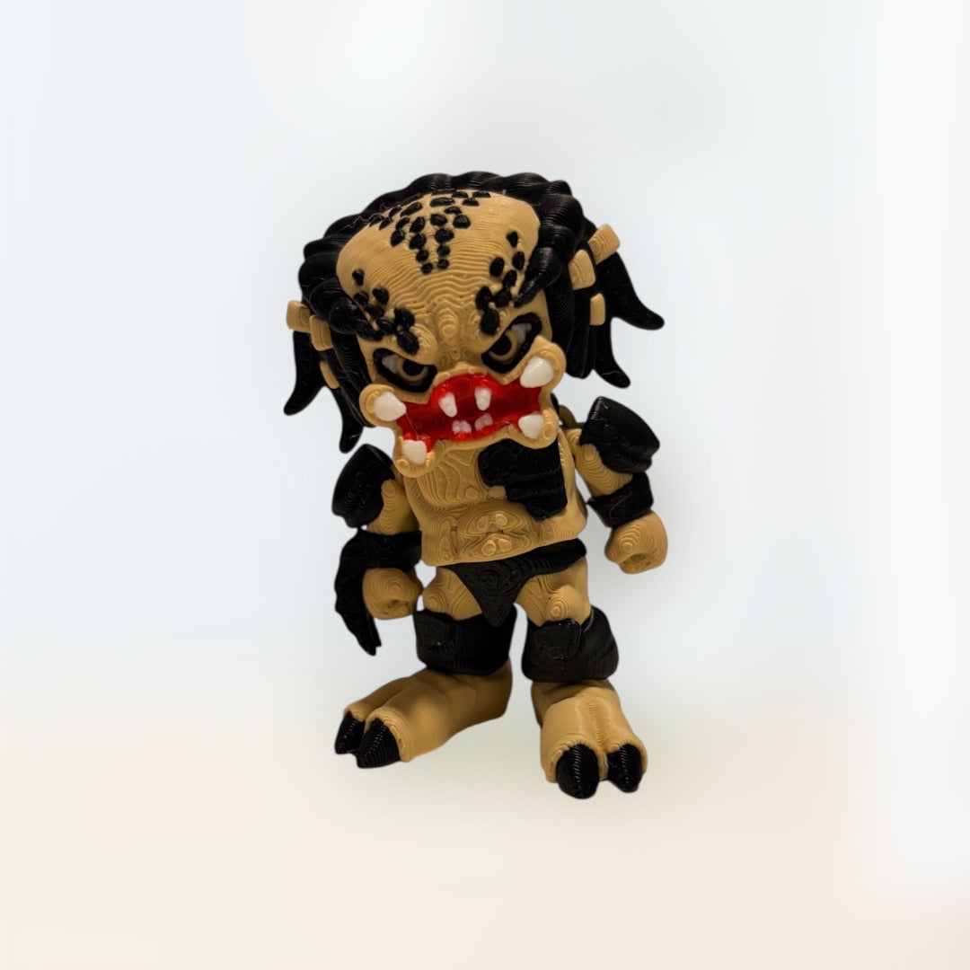 Minifigura articulada predator