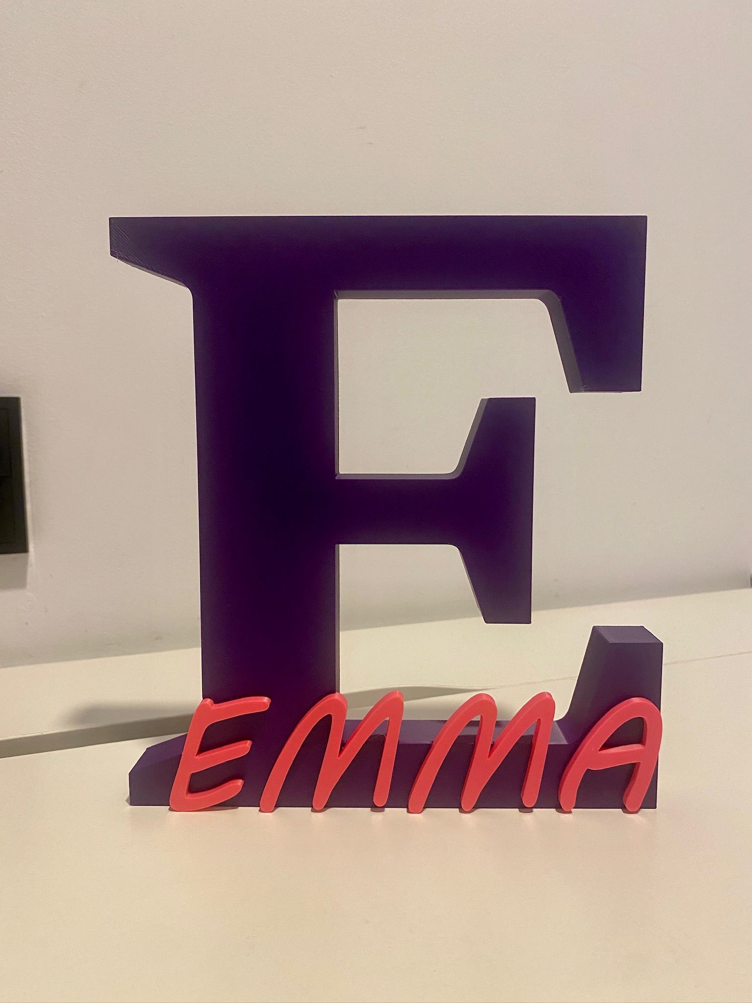 Inicial con Nombre Personalizada