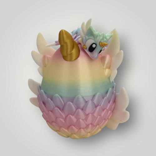 Huevo Dragon unicornio