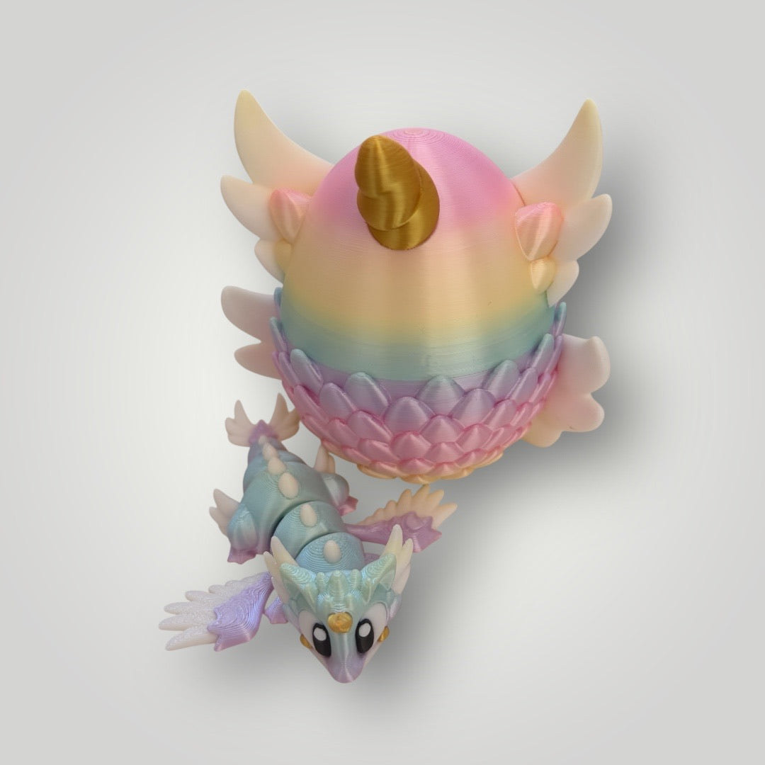 Huevo Dragon unicornio