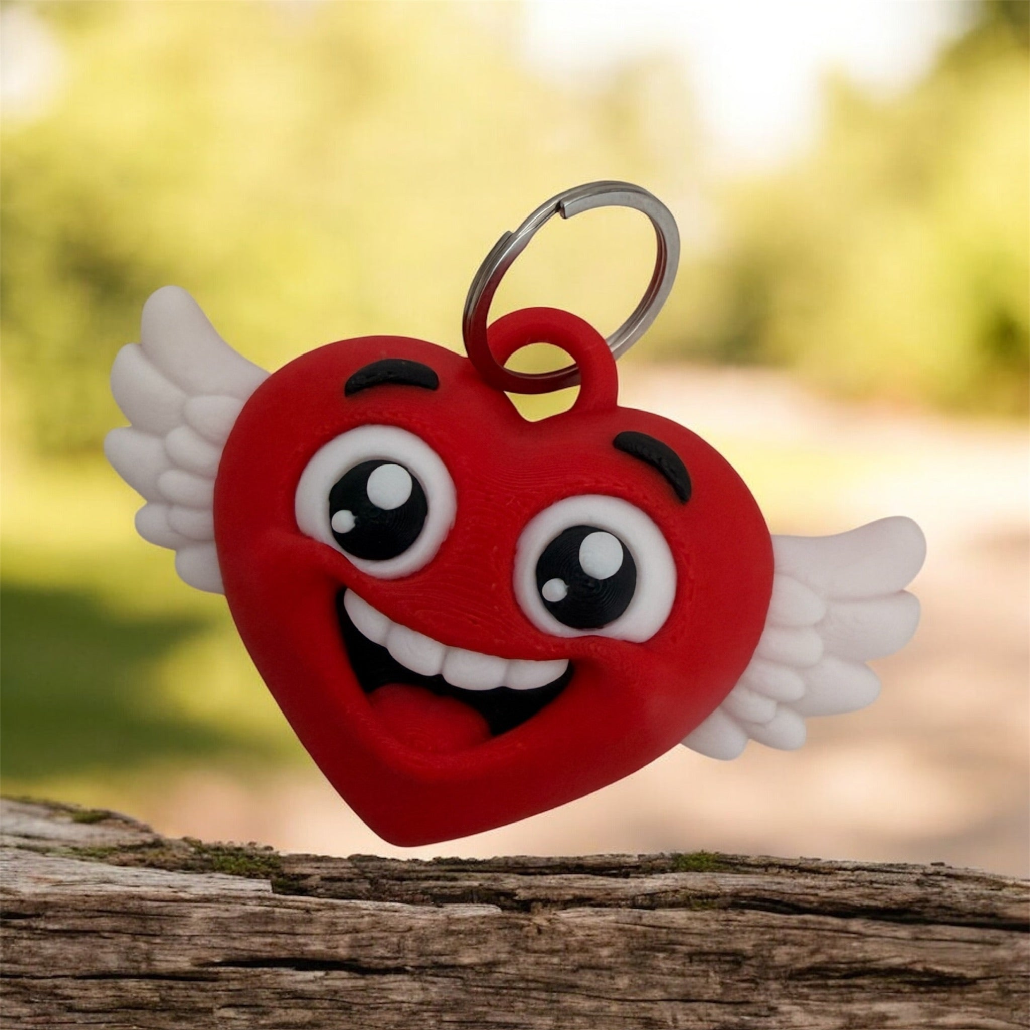 Llavero Corazon con Alas